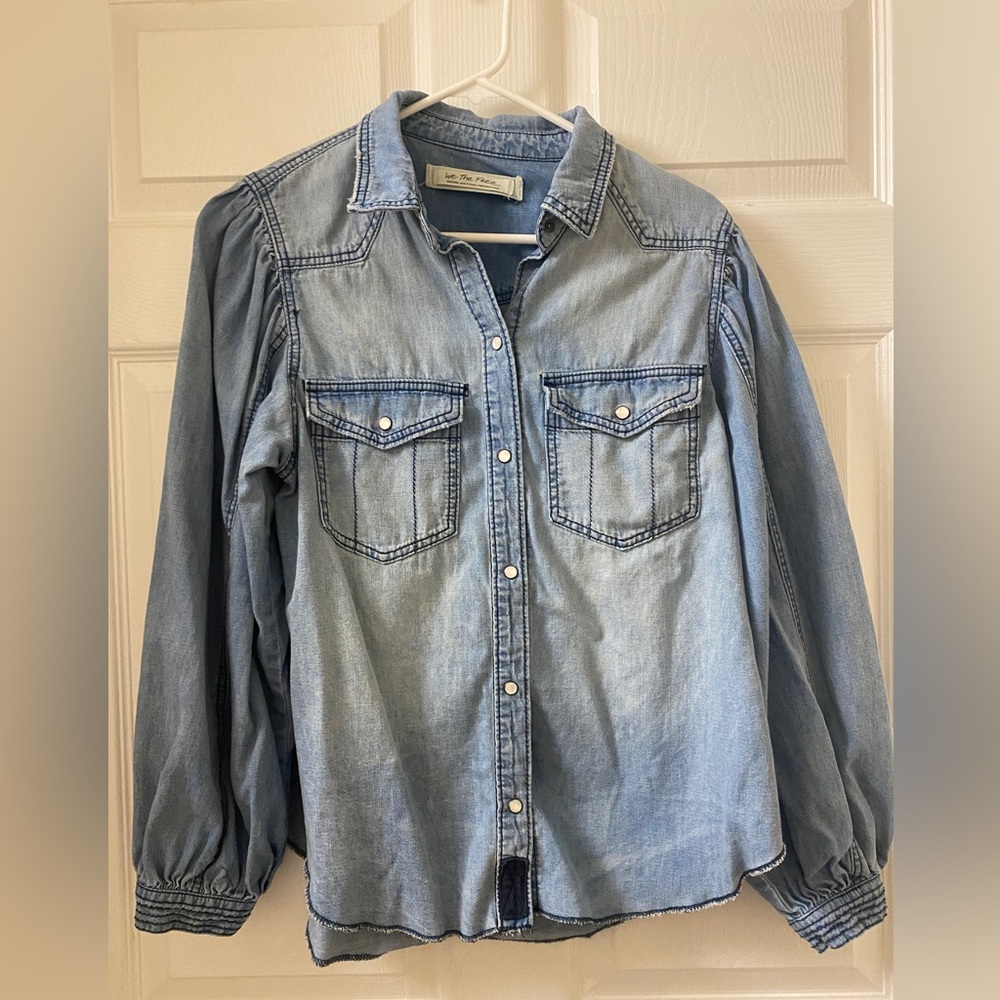 We the Free Denim Top